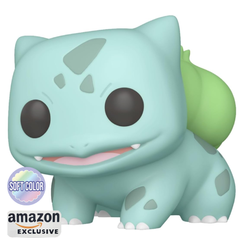 Bulbasaur Funko Pop 453 Pokémon Amazon Exclusive Soft Color