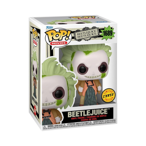 Beetlejuice Funko Pop 1689 Chase Edition