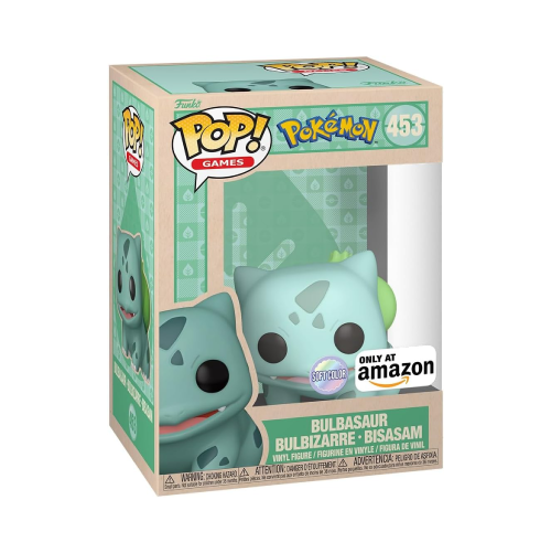 Bulbasaur Funko Pop 453 Pokémon Amazon Exclusive Soft Color