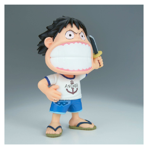 Monkey D.Luffy Statua One Piece Big Sofvimates 15 cm Banpresto