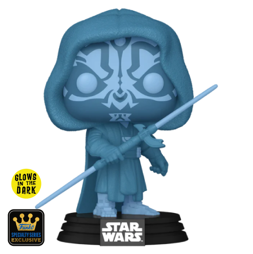 Darth Maul Funko Pop 740 Star Wars Specialty Series Glows in the Dark