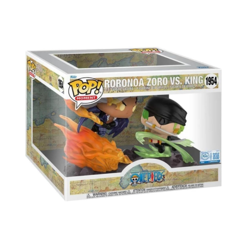 Roronoa Zoro vs King Funko Pop Moment 1954 Funko Exclusive