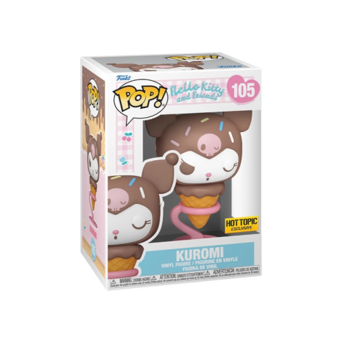 Kuromi Funko Pop 105 Hello Kitty and Friends Hot Topic Exclusive
