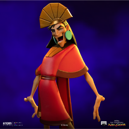The Emperor's New Groove Kuzco and Yzma Iron Studios 27 cm