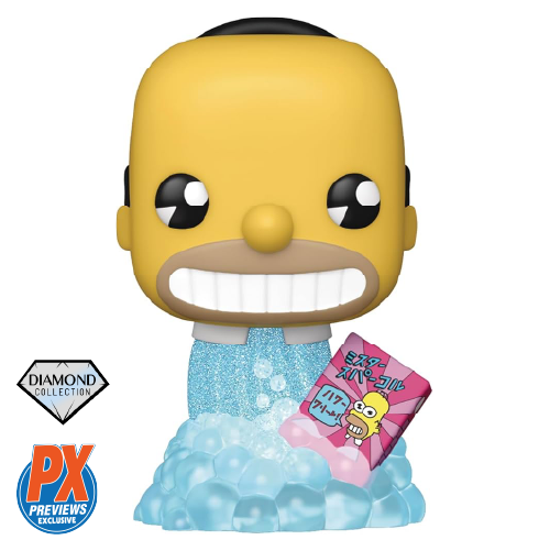 Mr. Sparkle Funko Pop 1465 The Simpsons Diamond PX Previews Exclusive