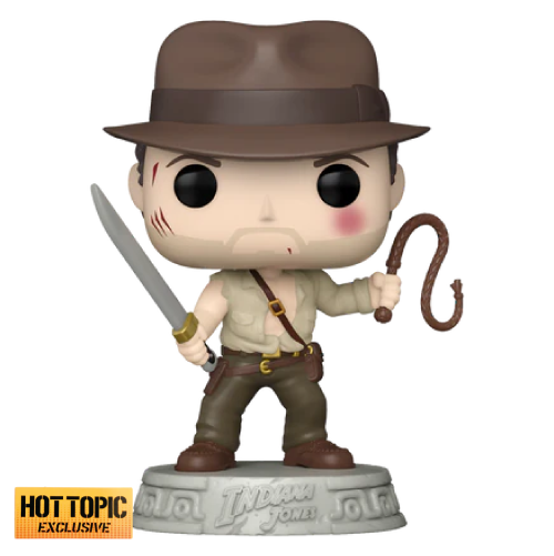 Indiana Jones Funko Pop 1369 Hot Topic Exclusive