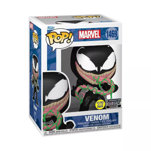 Venom Funko Pop 1469 Entertainment Earth Glow in the Dark