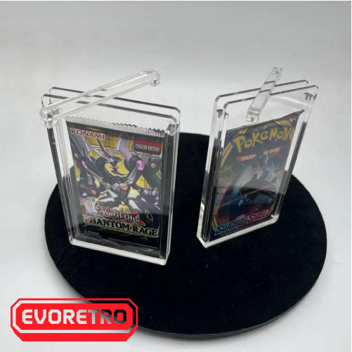Acrilic Case Magnetic Pack Booster Evoretro