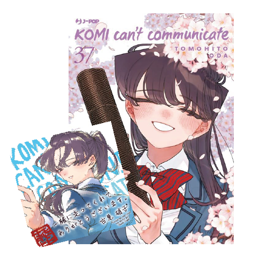 Komi Can't Communicate Manga Vol. 37 Variant + Shikishi