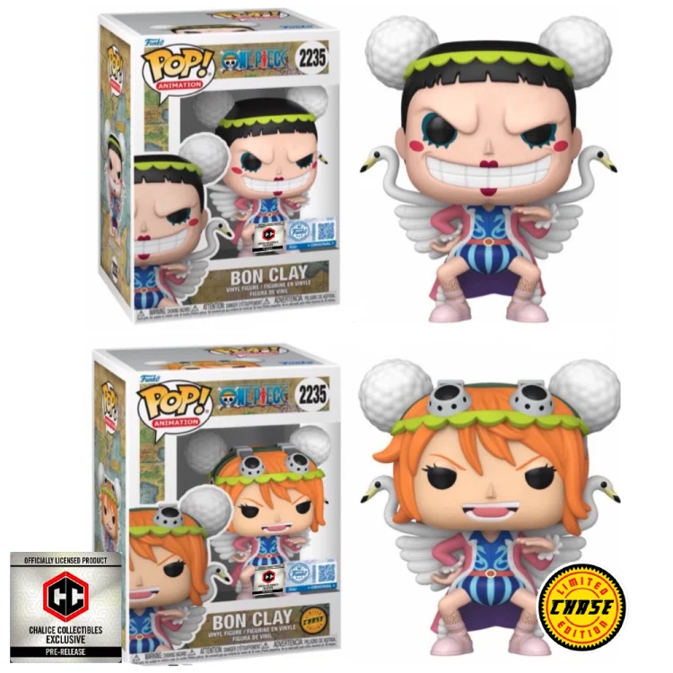 Bundle Bon Clay Funko Pop 2235 One Piece Chalice Collectibles Pre Release + Chase