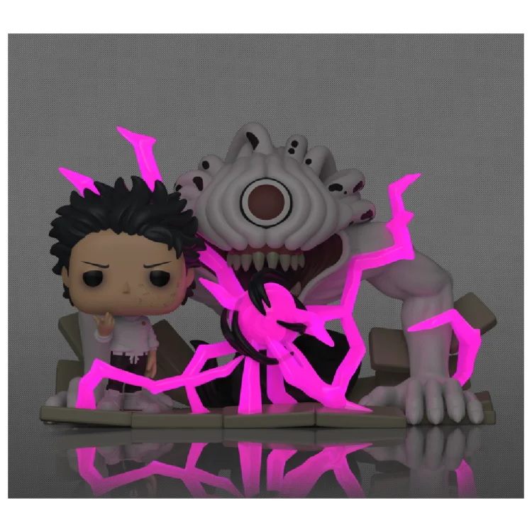 Rika & Yuta Okkotsu Funko Pop Moment 1377 Jujutsu Kaisen GameStop Glow in the Dark