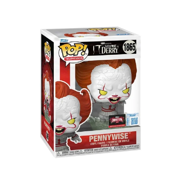 Pennywise Funko Pop 1865 IT Welcome to Derry TargetCon Exclusive 2026