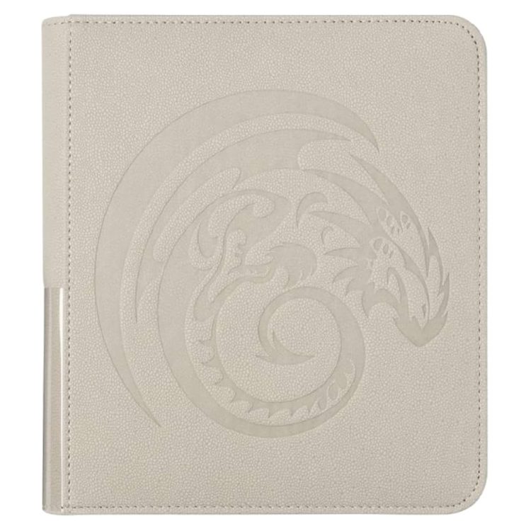 Dragon Shield Album Card Codex Zipster Binder Small Ashen White AT-38212