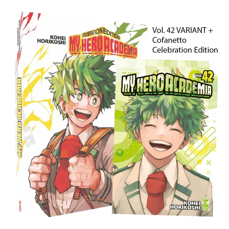 My Hero Academia Vol. 42 VARIANT + Cofanetto Celebration Edition