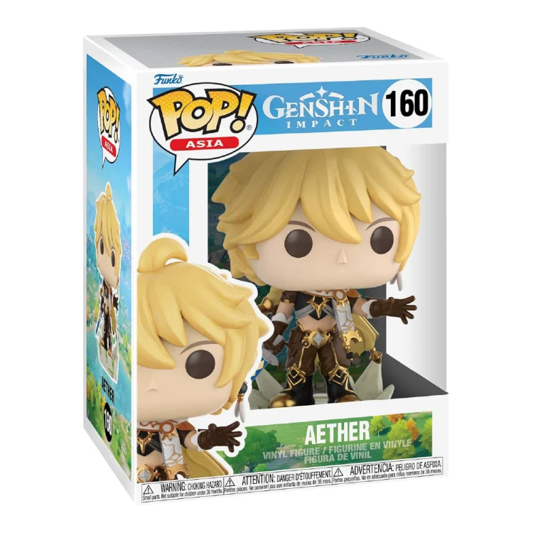 Aether Funko Pop 160 Genshin Impact