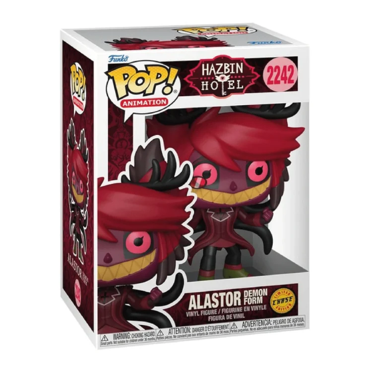 Alastor Demon Form Funko Pop 2242 Hazbin Hotel Chase Edition