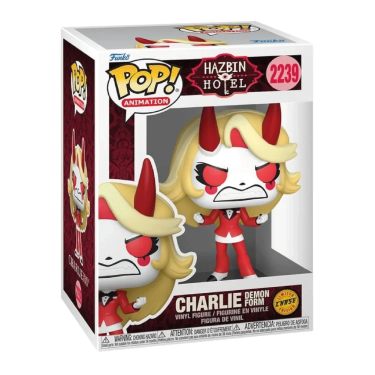Charlie Demon Form Funko Pop 2239 Hazbin Hotel Chase Edition