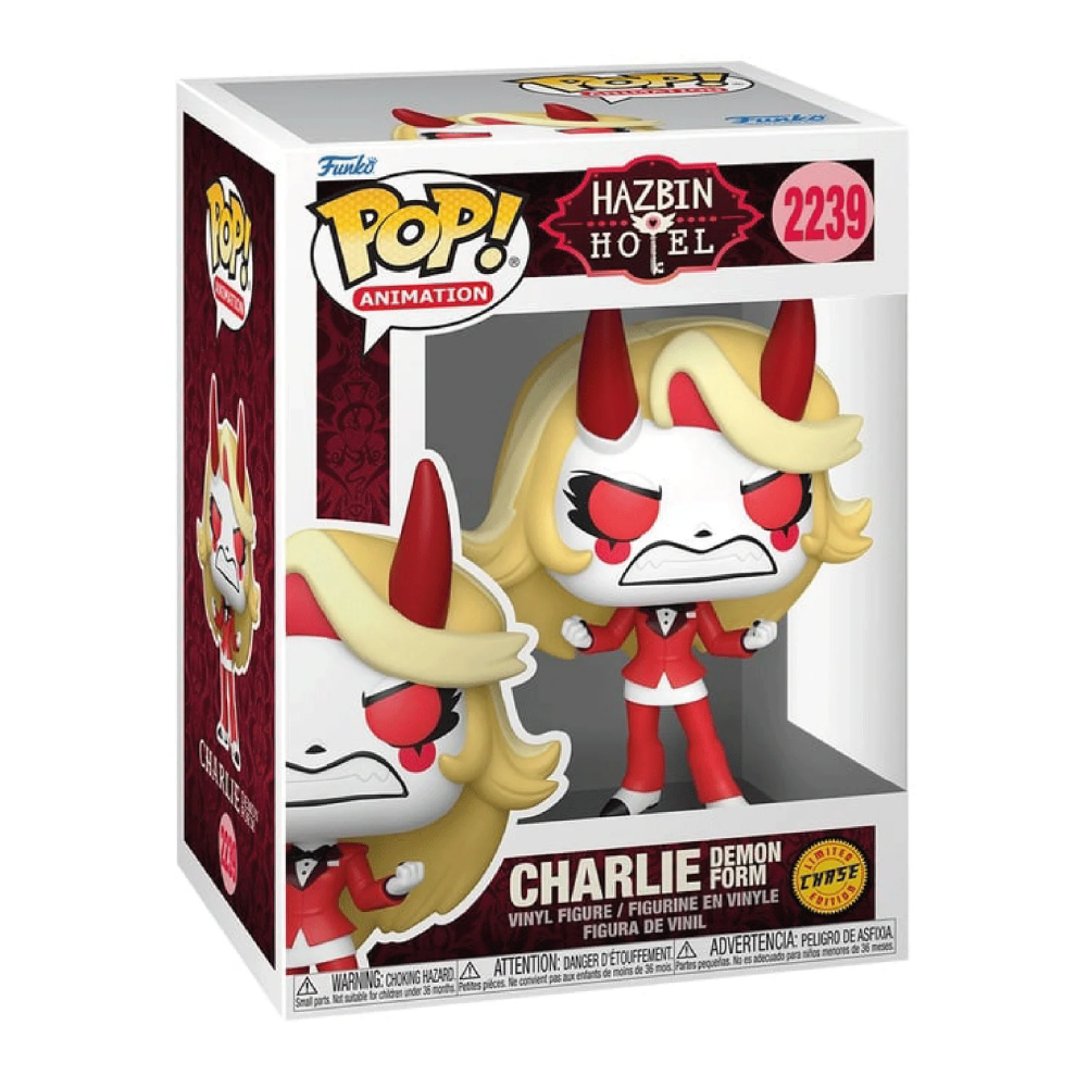 Charlie Demon Form Funko Pop 2239 Hazbin Hotel Chase Edition