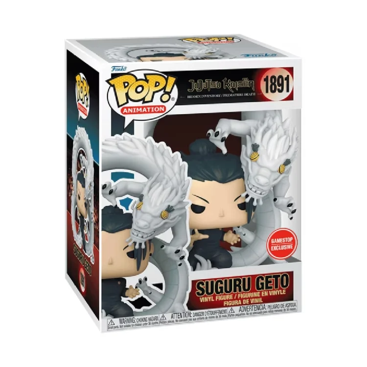 Suguru Geto Funko Pop 1891 GameStop Exclusive