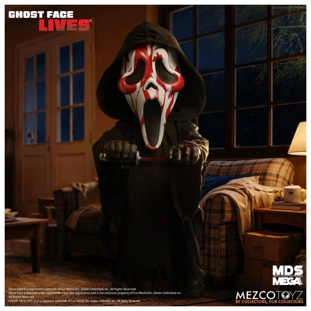 Bloody Ghost Face Action Figure MDS Mega Scale 37 cm