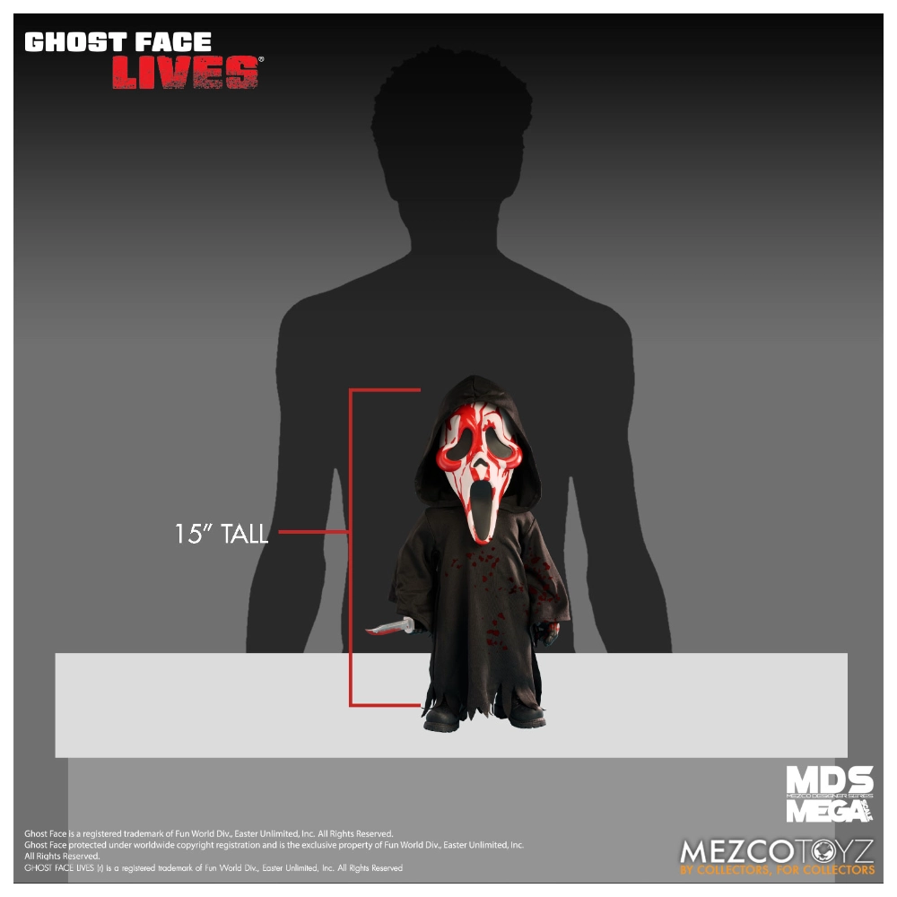 Bloody Ghost Face Action Figure MDS Mega Scale 37 cm