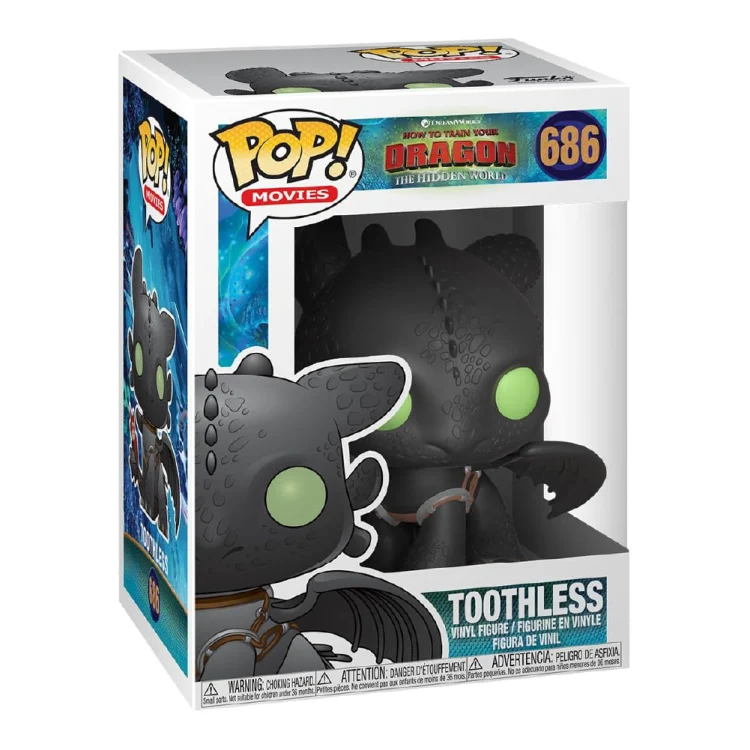 Toothless Funko Pop 686 How To Train Your Dragon