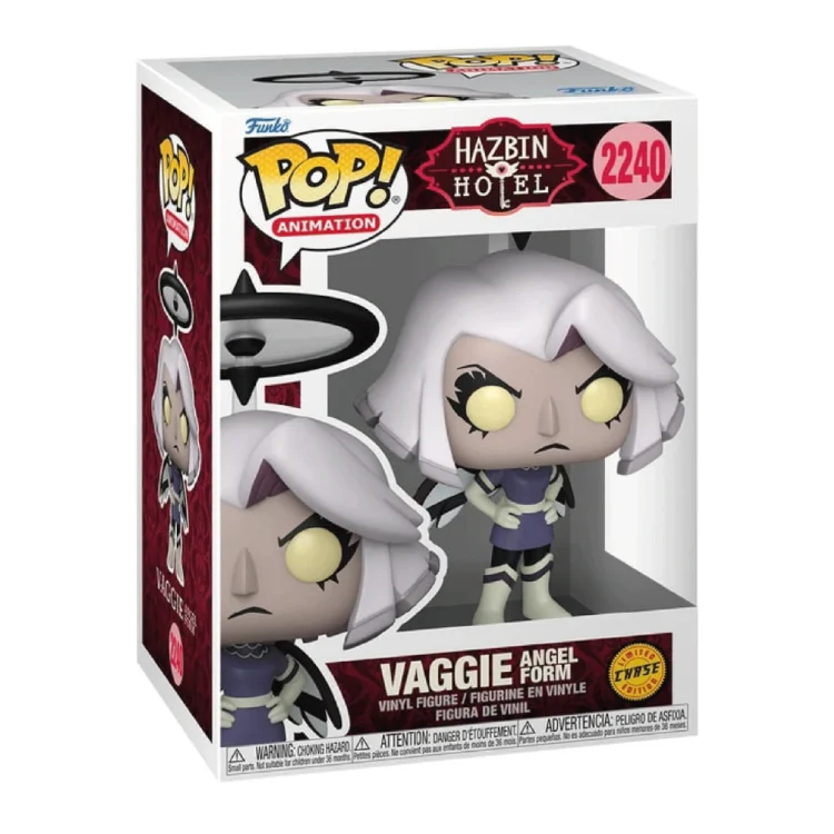Vaggie Angel Form Funko Pop 2240 Hazbin Hotel Chase Edition
