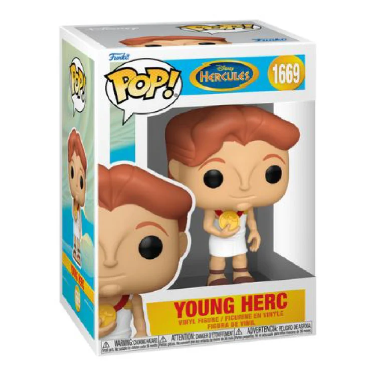 Young Hercules Funko Pop 1669 Disney Hercules