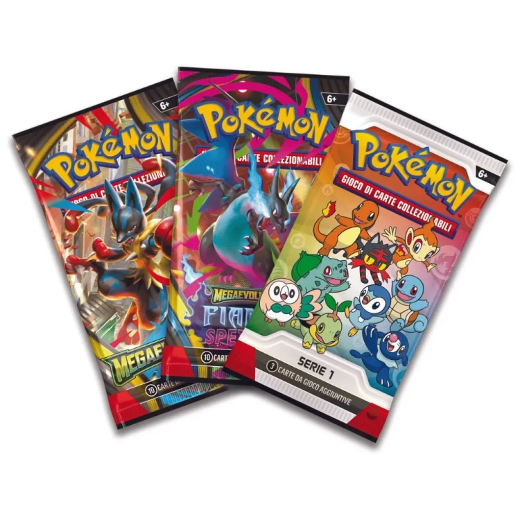Pokémon Collezione Illustrazione Primi Compagni d'Avventura ITA