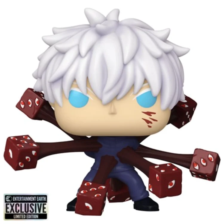 Satoru Gojo Funko Pop 1888 Jujutsu Kaisen Entertainment Earth DLX