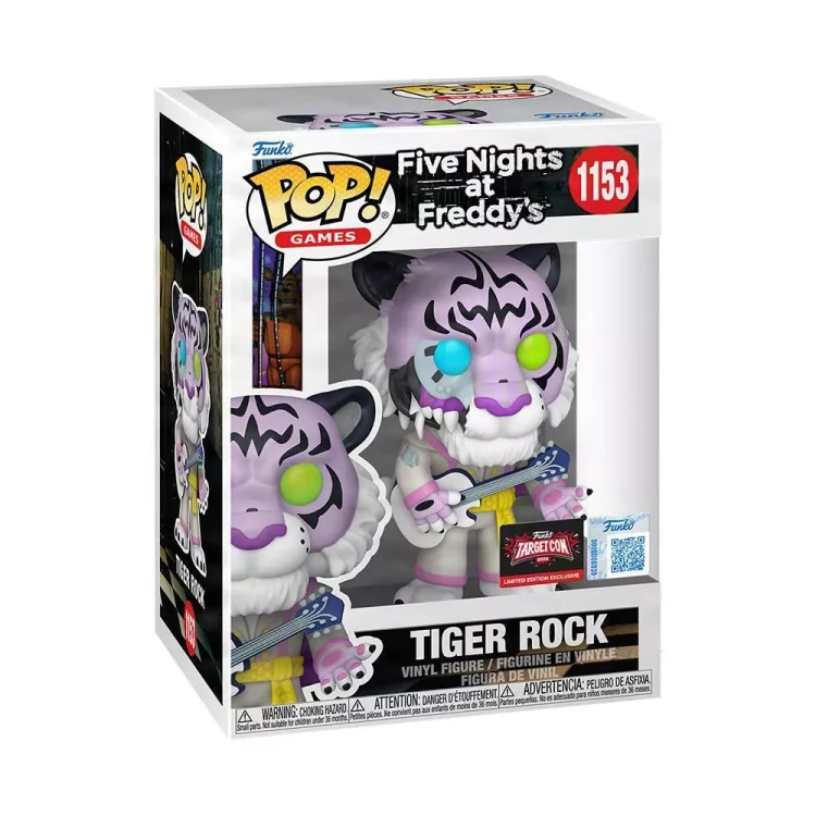 Tiger Rock Funko Pop 1153 Five Nights At Freddy's TargetCon Exclusive 2026
