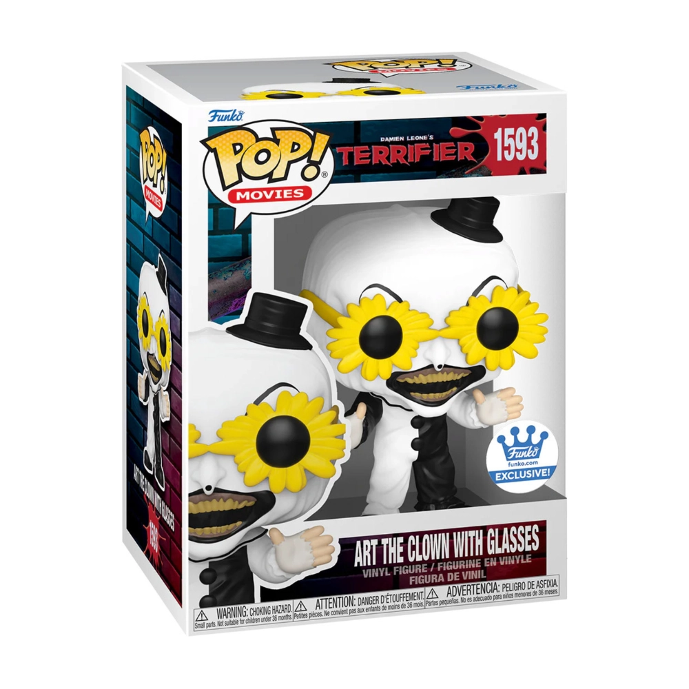 Art The Clown With Glasses Funko Pop 1593 Terrifier