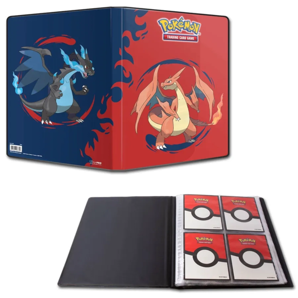 Pokemon Album 4 Tasche Mega Charizard XY Ultra Pro