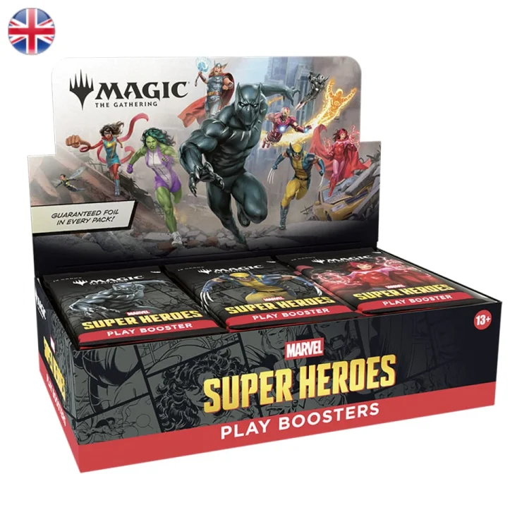 Marvel Super Heroes Play Booster 30 Bustine ENG