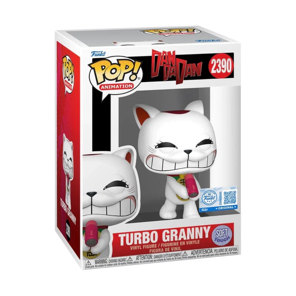Turbo Granny Funko Pop 2390 Dandadan Box Lunch Soft Touch
