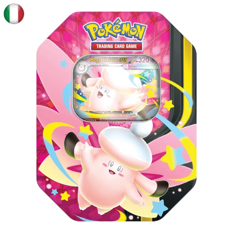 Tin Mega Clefable ex da Collezione ITA