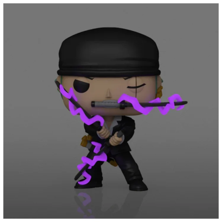 Roronoa Zoro Funko Pop 2514 One Piece GameStop Glows in the Dark