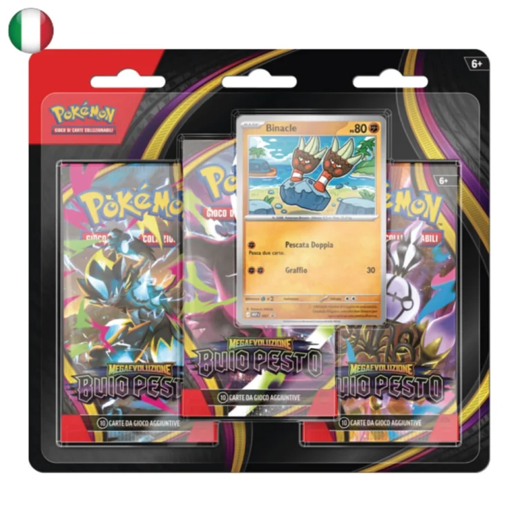 Blister 3 Pack Megaevoluzione Buio Pesto ITA