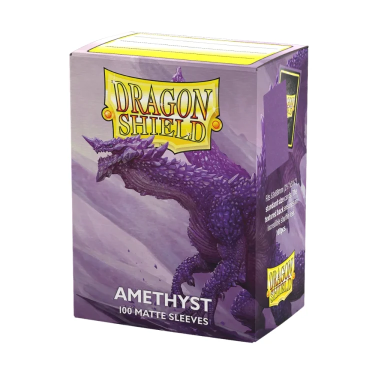Dragon Shield Sleeves Amethyst Matte 100 Standard Size