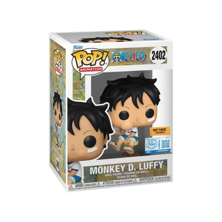 Monkey D. Luffy Funko Pop 2402 One Piece Hot Topic Exclusive