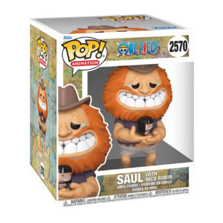 Saul With Nico Robin Funko Pop 2570 One Piece DLX