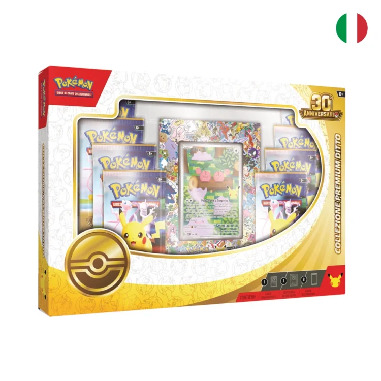 Pokemon 30° Anniversario Collezione Premium Ditto ITA