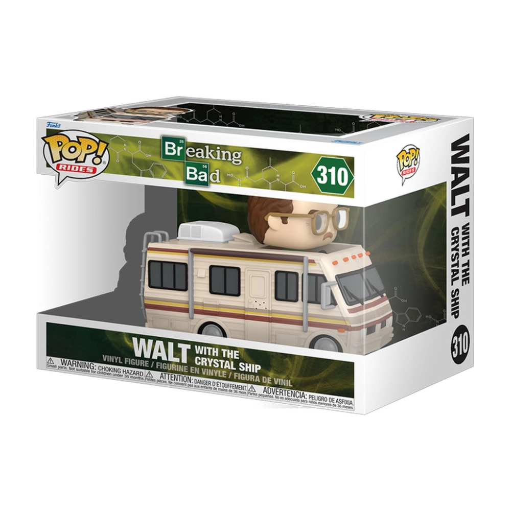 Walt with the Crystal Ship Funko Pop Rides 310 Breaking Bad
