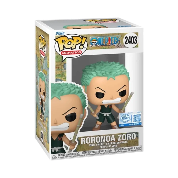 Kid Zoro With Katana Funko Pop 2403 One Piece Funko Exclusive