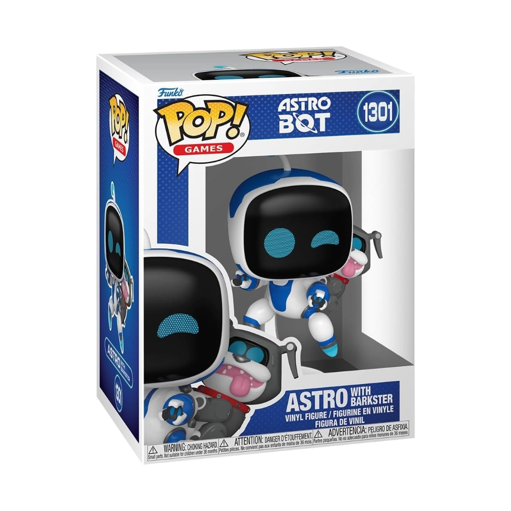 Astro With Barkster Funko Pop 1301 Astro Bot