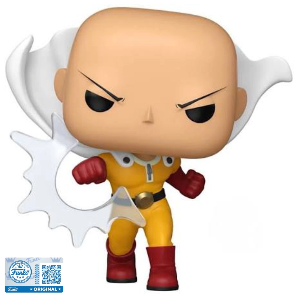 Saitama (Punching) Funko Pop 2531 One Punch Man Funko Exclusive