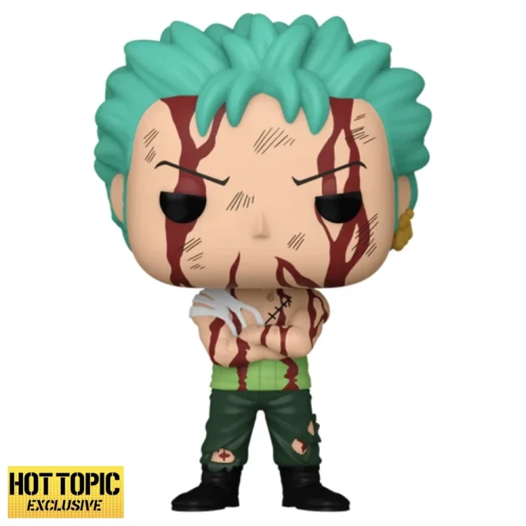Roronoa Zoro Funko Pop 1496 One Piece Hot Topic Exclusive
