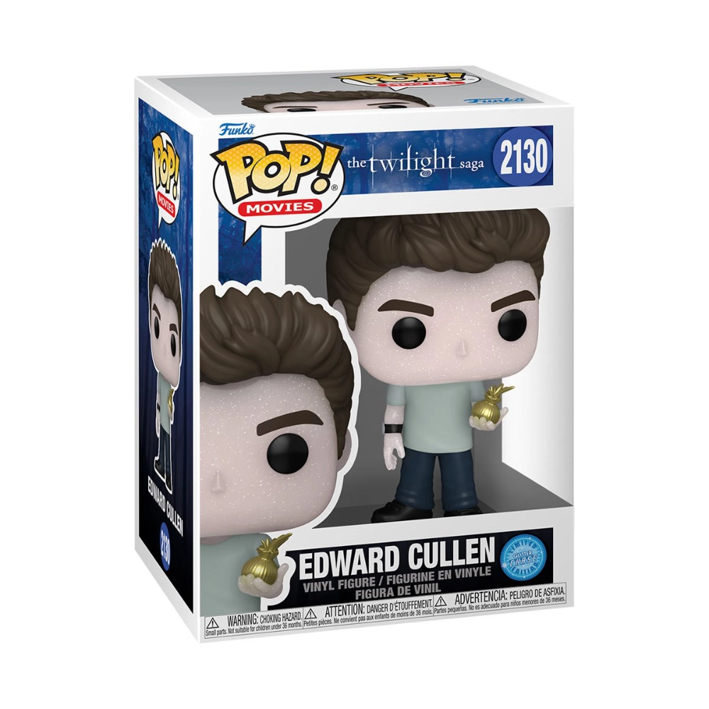 Case 6 pz: 5 Edward Cullen Regular + 1 Chase Funko Pop 2130 The Twilight Saga