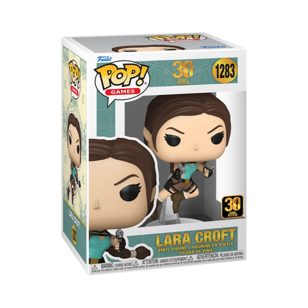 Lara Croft (30th Anniversary) Funko Pop 1283 Tomb Raider