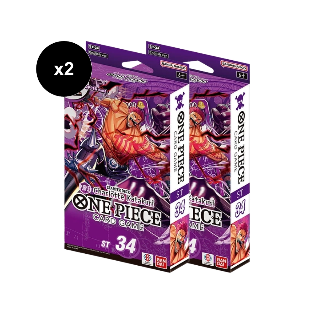 Starter Deck One Piece da ST31 a ST36 Lotto x12